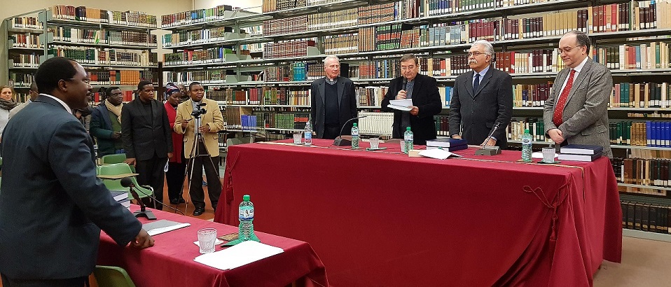 Dottorato del Rev. Valentin Nsabimana