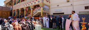 Diego Sarrió Cucarella, M.Afr., Recteur de PISAI, a été invité à assister à la célébration organisée pour commémorer le 200e anniversaire du plus ancien temple hindou du Royaume de Bahreïn.