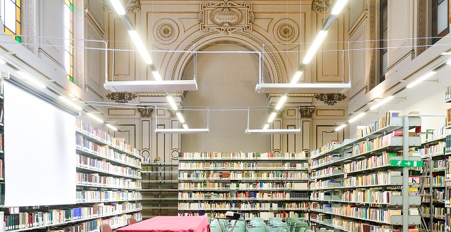 Proseguono i lavori iniziati prima di Natale per rendere più funzionale ed accogliente la Biblioteca Maurice Borrmans del PISAI.