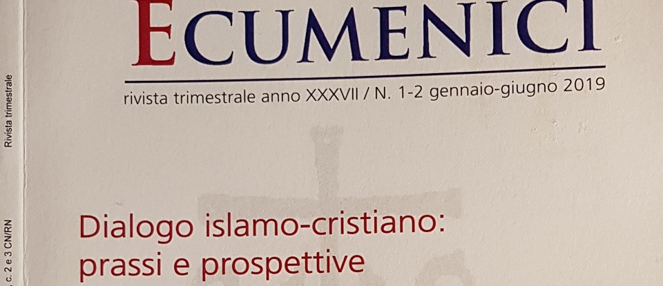 Dans le numéro 1-2 / 2019 de la revue Studi Ecumenici intitulé « Dialogue islamo-chrétien : pratique et perspectives », on trouve une contribution de Valentino Cottini