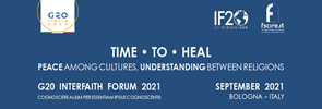 Le PISAI, représenté par son président, le professeur Diego Sarrió Cucarella, était au G20 Interfaith Forum 2021, Bologne 11-14 septembre 2021