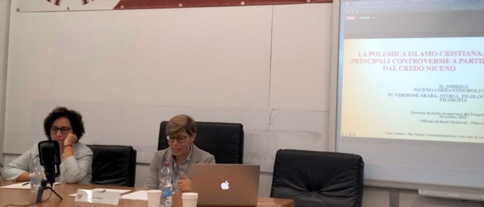 Le 24 octobre 2022 Anna Canton e Bishara Ebeid ont participé à la journée d’étude organisée à Palerme près de l’Officina di Studi Medievali