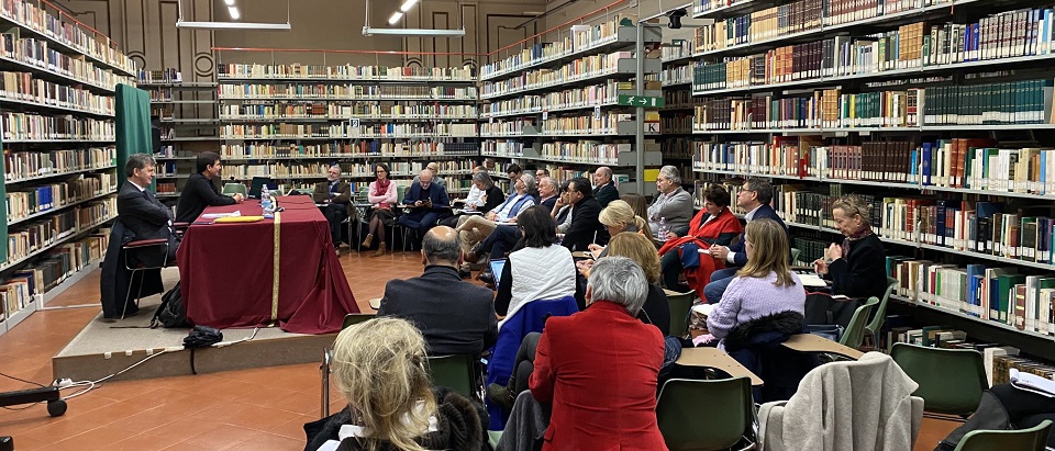 Le mardi 13 décembre 2022, le PISAI a accueilli les participants à « Religions et enjeux contemporains », formation organisée par l’Institut des Hautes Etudes du Monde Religieux (IHEMR) de Paris