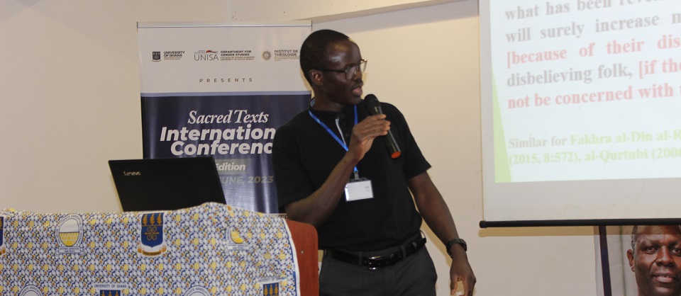 Augustin Sawadogo, docente invitato del PISAI, nel mese di giugno 2023 ha partecipato a due conferenze internazionali a Colonia e Accra