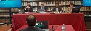 Congratulazioni al neo dottore Souliman Khouri Giovedì 27 giugno 2024 Souliman Khouri ha difeso brillantemente la sua tesi di dottorato presso la Biblioteca Maurice Borrmans del PISAI
