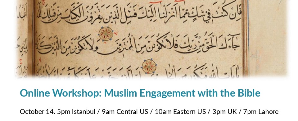 Lunedì 14 ottobre 2024 si è svolto online un workshop organizzato congiuntamente dall'ISRME. dal PISAI e dal Centre for Muslim-Christian Studies Oxford