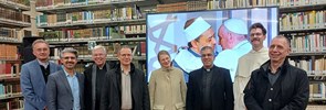Visita della Sottocommissione per il dialogo interreligioso della Conferenza episcopale tedesca Giovedì 21 novembre 2024 il PISAI ha ricevuto la visita della Sottocommissione per il dialogo interreligioso della Conferenza episcopale tedesca, presieduta da S. E. Mons. Bertram Meier, Vescovo di Augusta