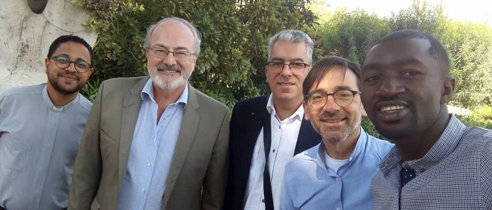 Wasim Salman, Preside del PISAI, e Roland Dubertrand, Coordinatore della Chaire Méditerranée, si sono recati al Cairo nel quadro di una missione della cattedra